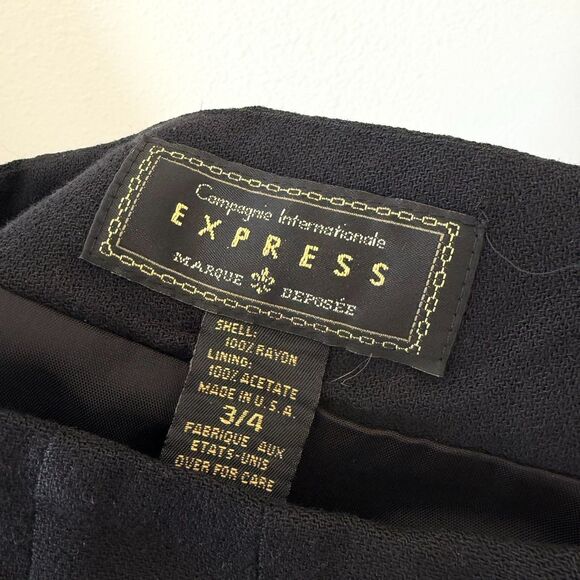 Compagnie Internationale Express Vintage 90s Button Front Maxi Skirt Size 3/4 - Picture 6 of 7